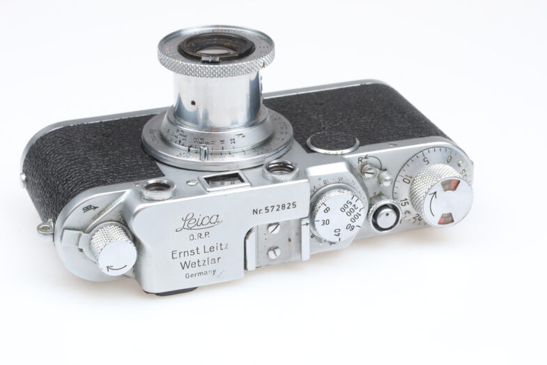 Leica IIF Kamera Camera mit Elmar 5cm f3.5 Objektiv Lens Leitz 99235 - Image 5