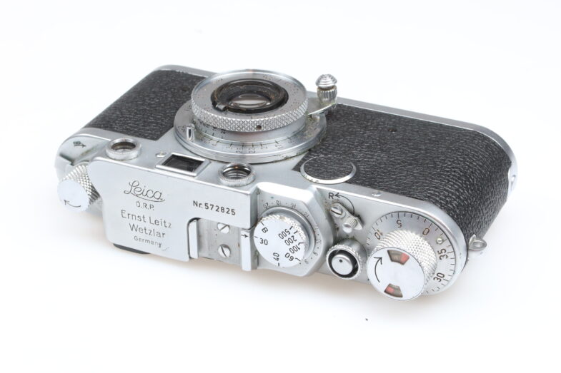 Leica IIF Kamera Camera mit Elmar 5cm f3.5 Objektiv Lens Leitz 99235 - Image 7
