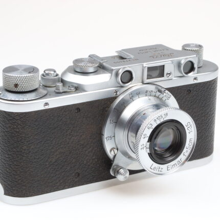 Leica II Kamera Camera mit Elmar 5cm f3.5 Objektiv Lens Leitz