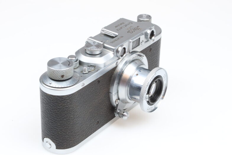Leica II Kamera Camera mit Elmar 5cm f3.5 Objektiv Lens Leitz 99232 top condition - Image 2