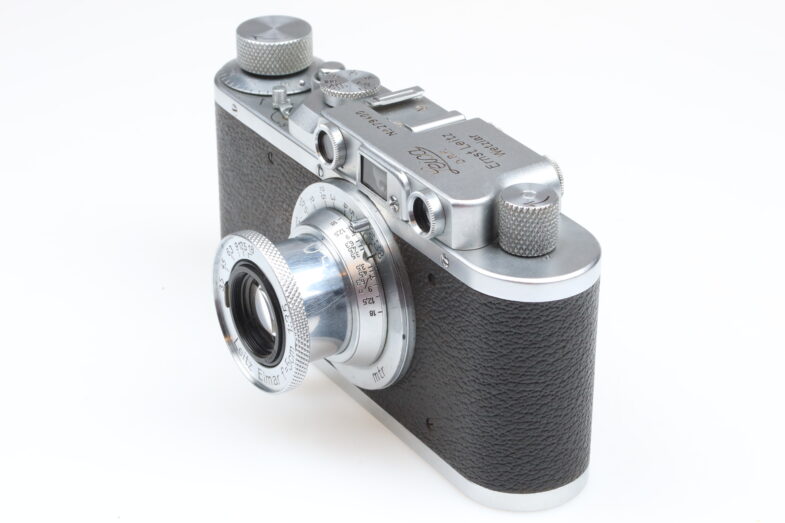 Leica II Kamera Camera mit Elmar 5cm f3.5 Objektiv Lens Leitz 99232 top condition - Image 3