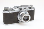 Leica II Kamera Camera mit chrome Elmar 5cm f3.5 Objektiv Lens Leitz