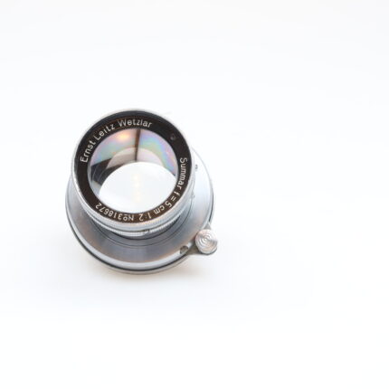 Leica Summar 50mm f2 Objektiv lens M39 Anschluss mount Leitz