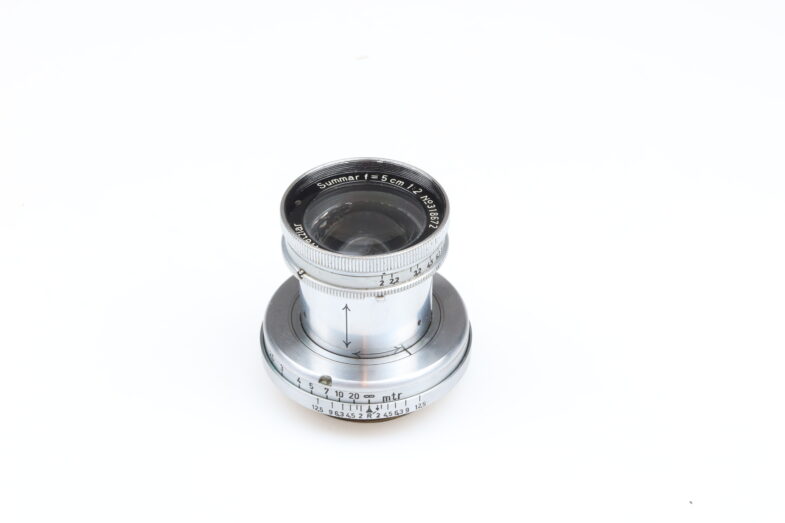 Leica Summar 50mm f2 Objektiv lens M39 Anschluss mount Leitz 98230 - Image 2