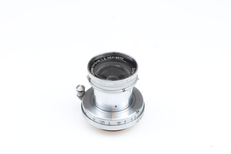 Leica Summar 50mm f2 Objektiv lens M39 Anschluss mount Leitz 98230 - Image 3