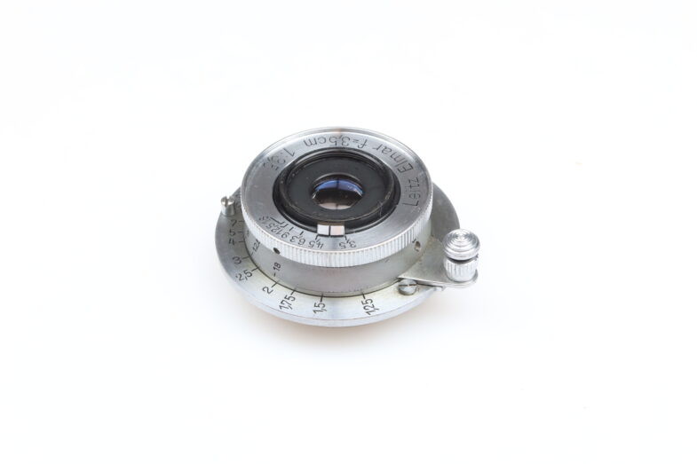 Leica Elmar 3,5cm f3.5 chrome Objektiv lens M39 Anschluss mount Leitz 99231 - Image 2