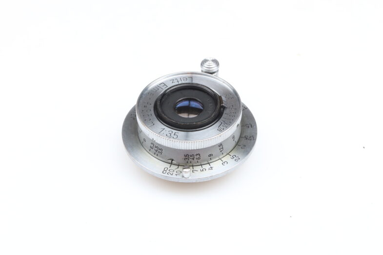 Leica Elmar 3,5cm f3.5 chrome Objektiv lens M39 Anschluss mount Leitz 99231 - Image 3