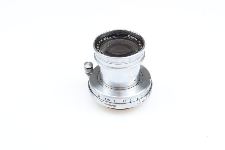 Leica Summar 50mm f2 Objektiv lens M39 Anschluss mount Leitz 98233 - Image 5