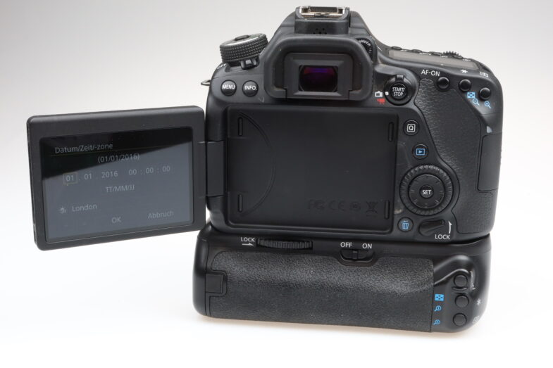 Canon EOS 80D Body Kamera Camera Batterie Griff BG-1T 99271 near mint – Bild 6