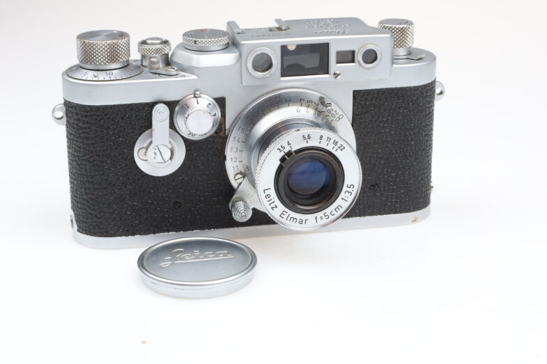 Leica III g IIIg Kamera Camera Elmar 50mm f2.8 Objektiv lens Leitz