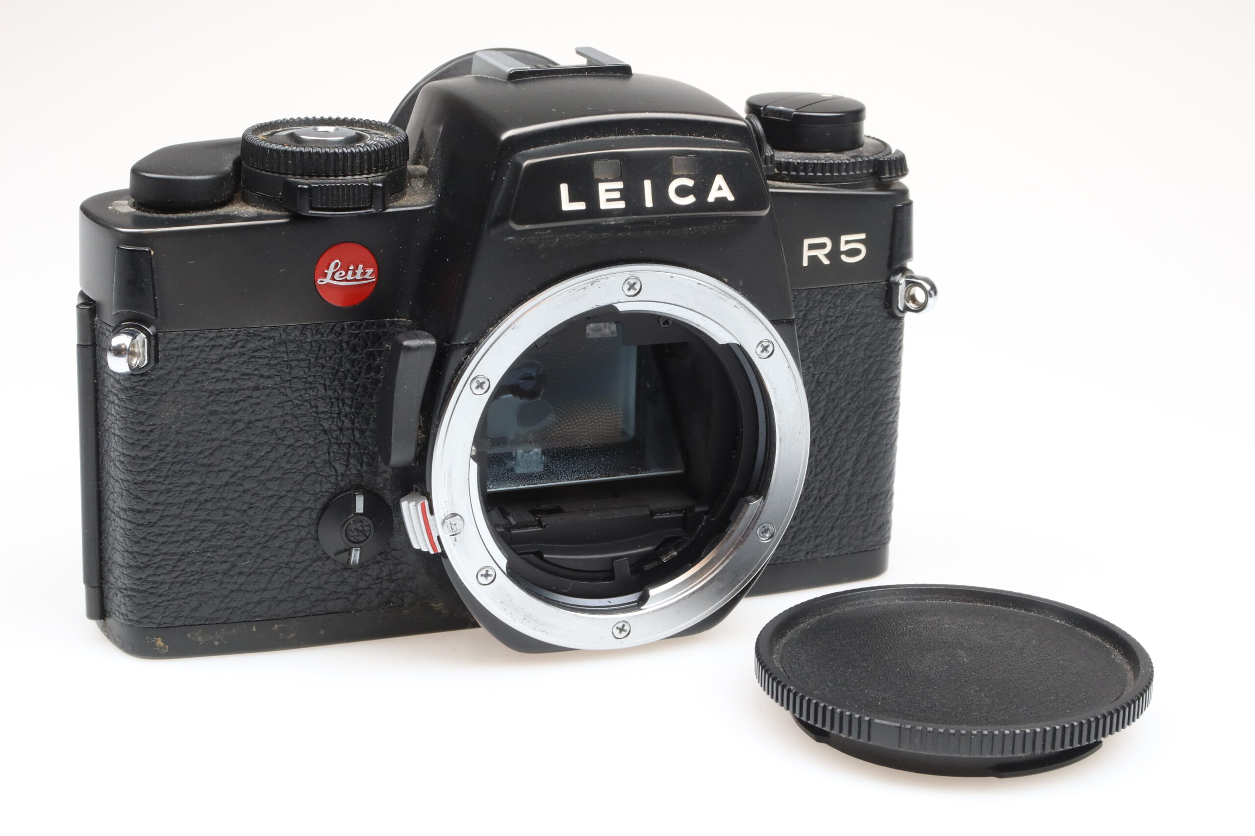 IMG_6428 Leica R5 black Kamera Camera Body Leitz DB2 Databack