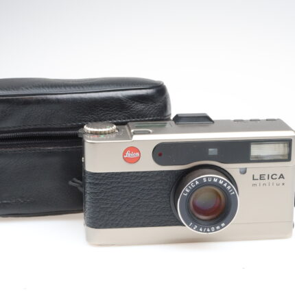 Leica Minilux Kamera Camera Summarit 40mm f2.4 Objektiv Leitz