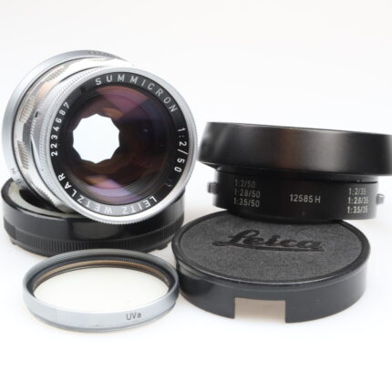 Leica Summicron M 50mm f2 11818 Objektiv lens Leitz