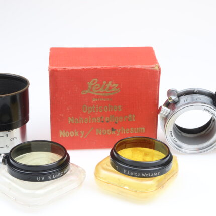 Leica NOOKY Optisches Naheinstellgerät FIKUS Filter Leitz