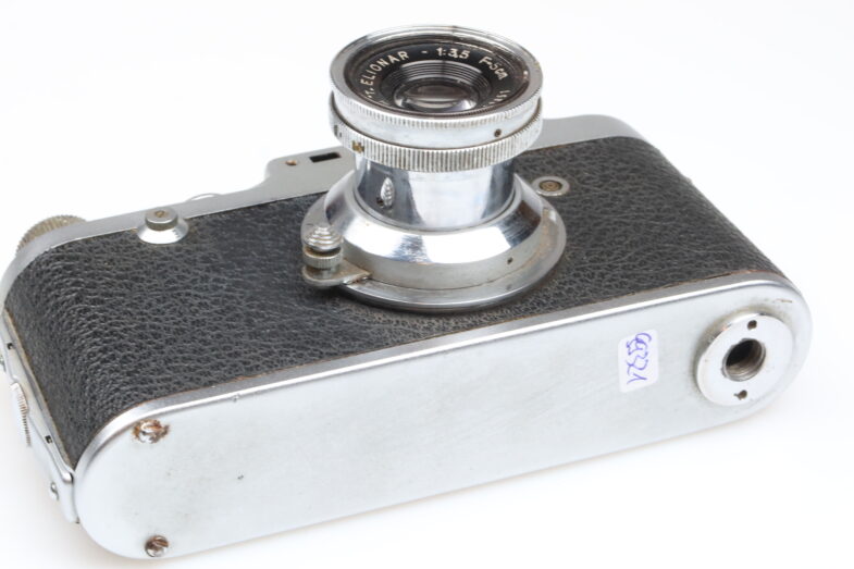 Gatto Sonne Kamera Camera Elionar 5cm f3.5 Objektiv 99321 Leica Copy RARE – Bild 6