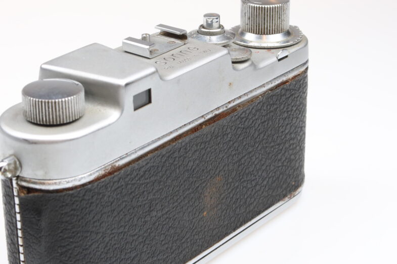 Gatto Sonne Kamera Camera Elionar 5cm f3.5 Objektiv 99321 Leica Copy RARE – Bild 8