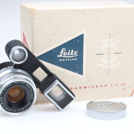 Leica Summicron M 35mm f2 8elements Objektiv lens Brille Leitz