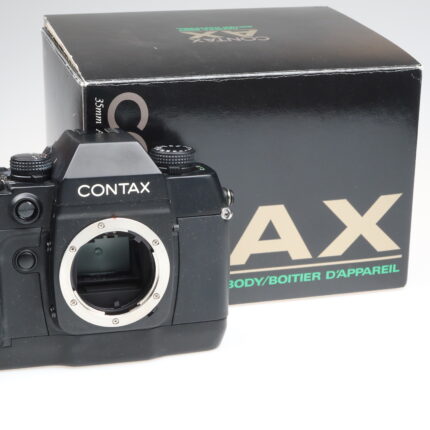 Kyocera Contax AX Kamera camera Body schwarz