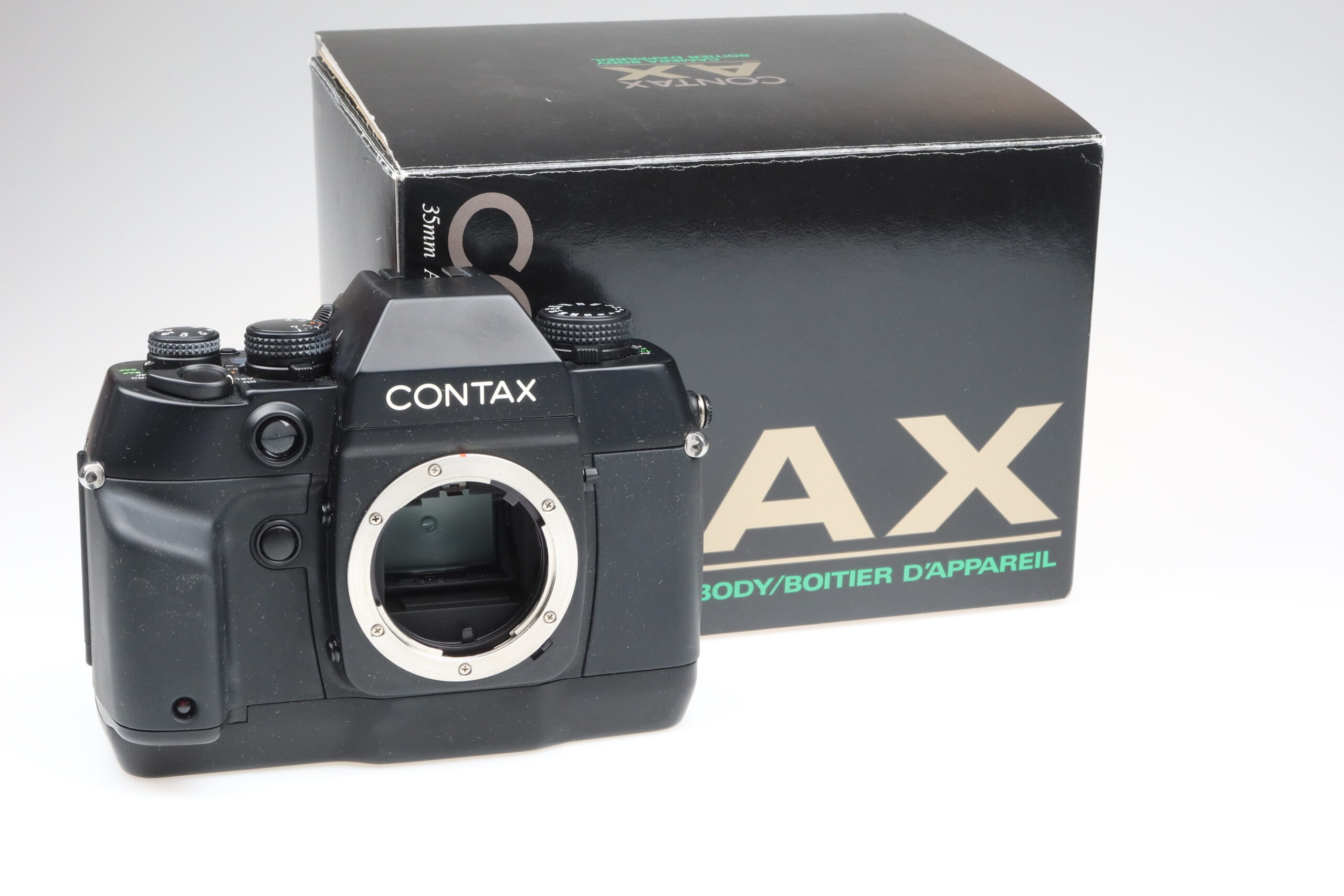 IMG_8189 Kyocera Contax AX Kamera camera Body schwarz