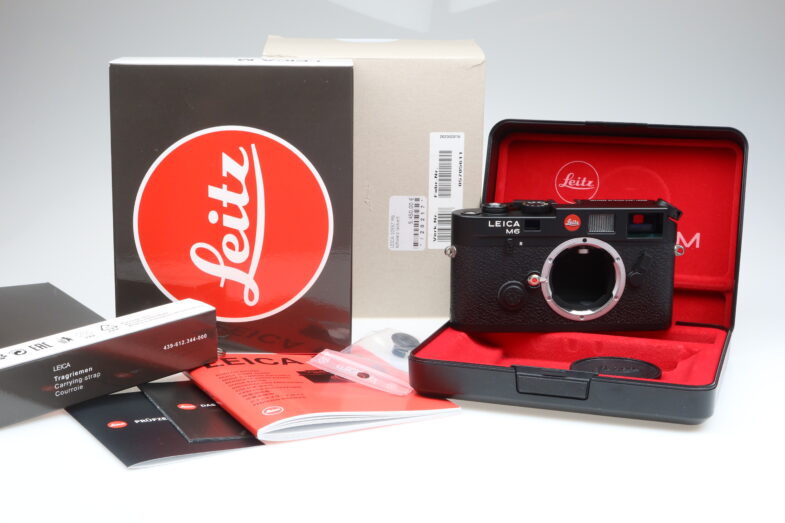 Leica M6 schwarz 10557 Kamera Camera Leitz