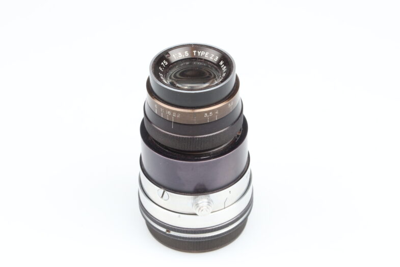 P Angenieux 75mm f3.5 Typ Z3 Objektiv Lens Leica M39 LTM Anschluss Mount 99320 - Image 3