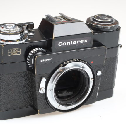 Zeiss Ikon Contarex Super Kamera camera black paint