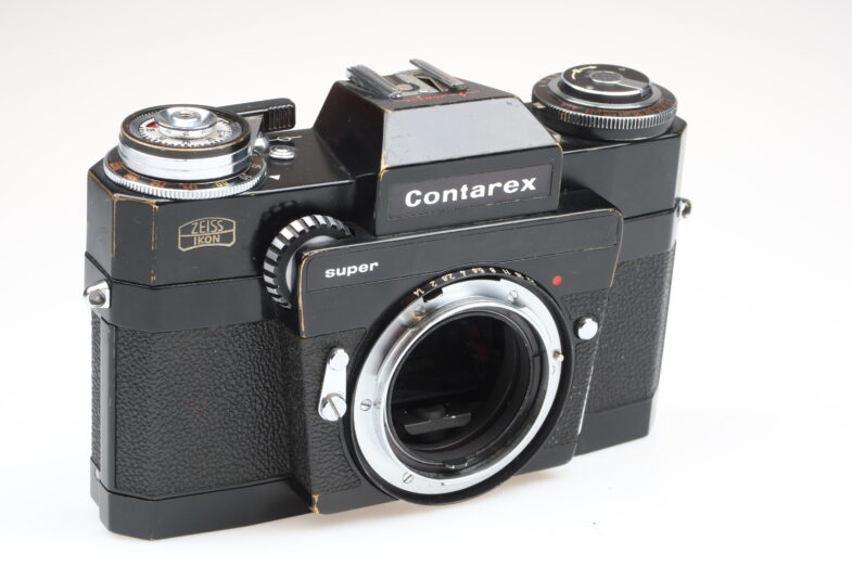 Zeiss Ikon Contarex Super Kamera camera black paint