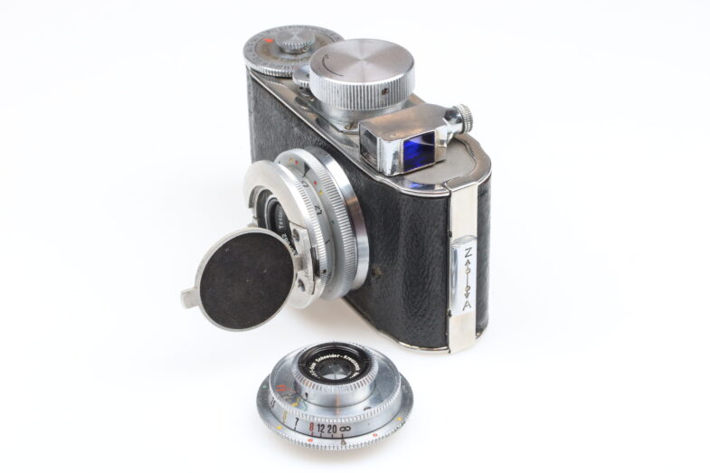 Robot I Kamera camera Tessar 3cm Tele Xenar 5cm Objektiv 99333 RARE – Bild 4