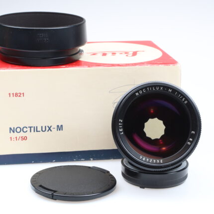 Leica Noctilux M 50mm f1.0 E60 11821 Objektiv Leitz