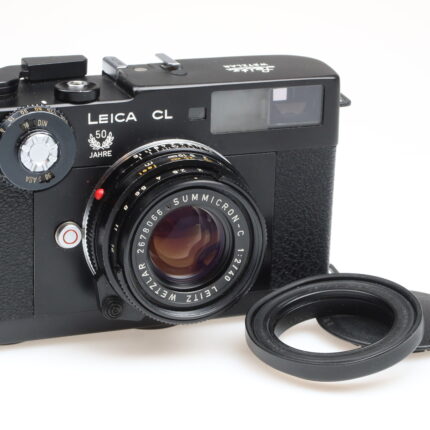 Leica CL 50Jahre Leica Kamera Camera Summicron-C 40mm f2 lens Leitz