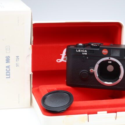 Leica M6 schwarz 0,85 Kamera Camera Leitz