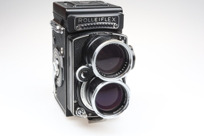 Tele Rolleiflex White Face Kamera Sonnar 135mm f4 lens 99xxx RARE near mint – Bild 2