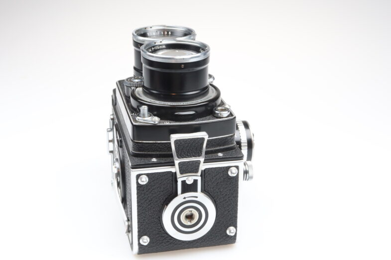 Tele Rolleiflex White Face Kamera Sonnar 135mm f4 lens 99xxx RARE near mint – Bild 8