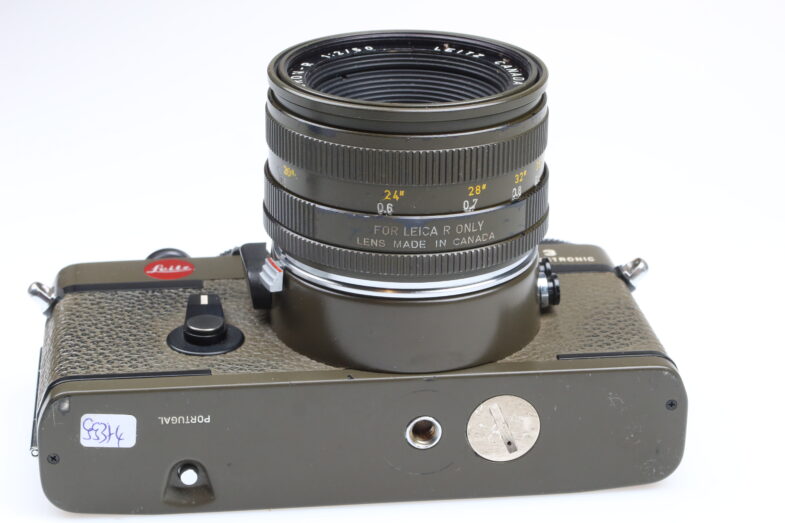 Leica R3 Electronic Safari grün Kamera Summicron R 50mm f2 lens Leitz 99374 – Bild 6