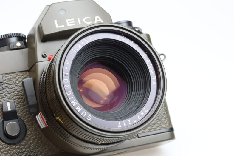 Leica R3 Electronic Safari grün Kamera Summicron R 50mm f2 lens Leitz 99374 – Bild 7