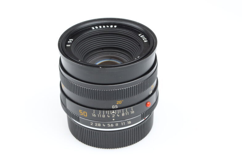 Leica Summicron R 50mm f2 3CAM E55 Objektiv Lens Leitz 99380 near mint – Bild 5