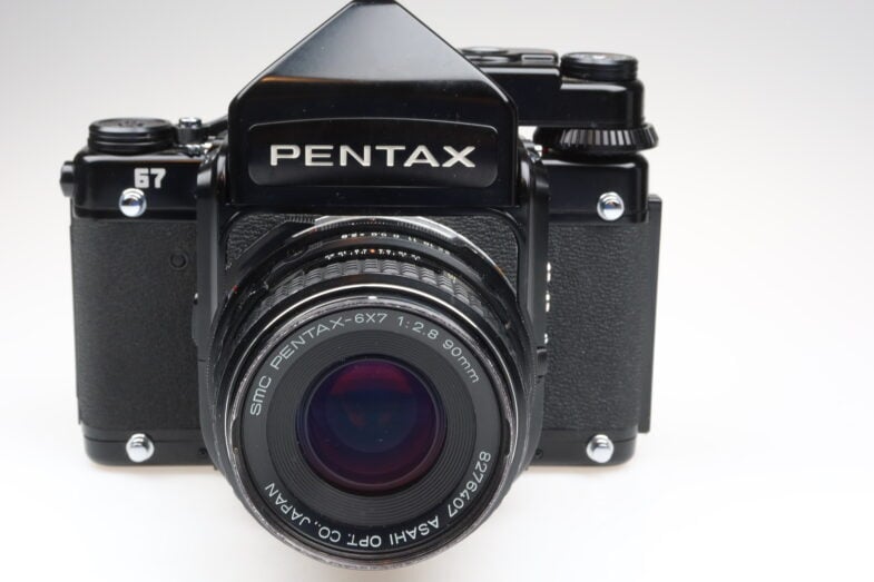 Pentax 67 Kamera camera SMC Pentax 6x7 90mm f2.8 Objektiv lens 99365 – Bild 2