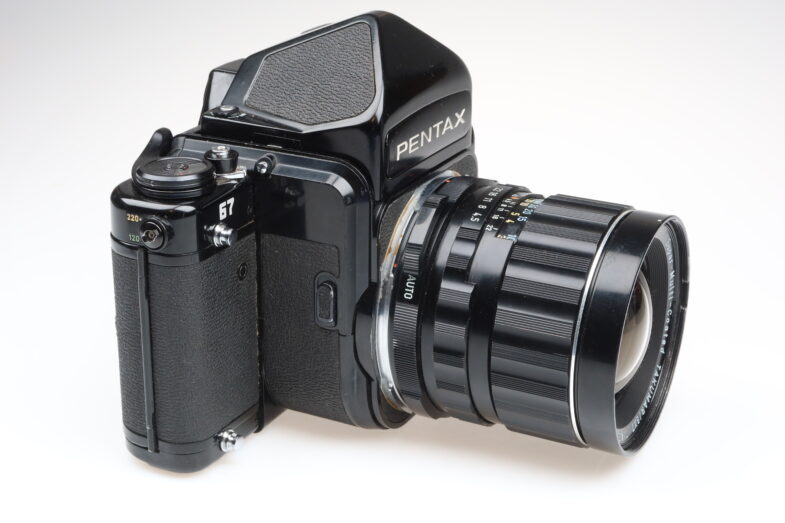 Pentax 67 Kamera camera SCM Takumar 6x7 75mm f4.5 Objektiv lens 99370 – Bild 4