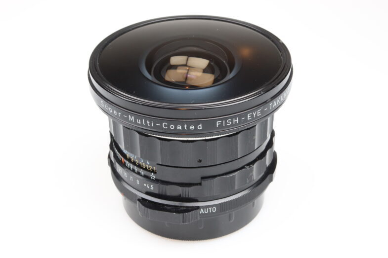 Asahi Opt. Pentax Fish-Eye Takumar 6x7 35mm f4.5 Objektiv 99367 near mint – Bild 2
