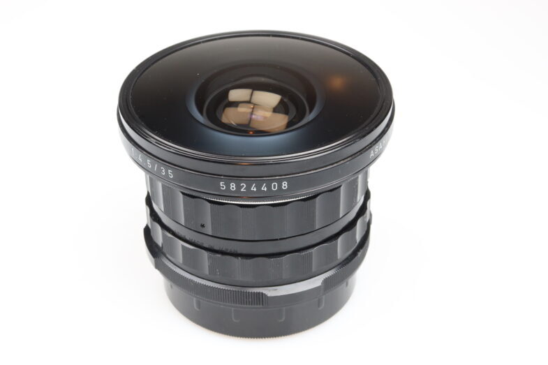 Asahi Opt. Pentax Fish-Eye Takumar 6x7 35mm f4.5 Objektiv 99367 near mint – Bild 4