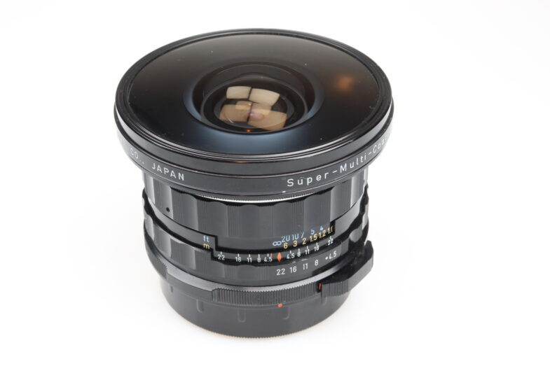 Asahi Opt. Pentax Fish-Eye Takumar 6x7 35mm f4.5 Objektiv 99367 near mint – Bild 6