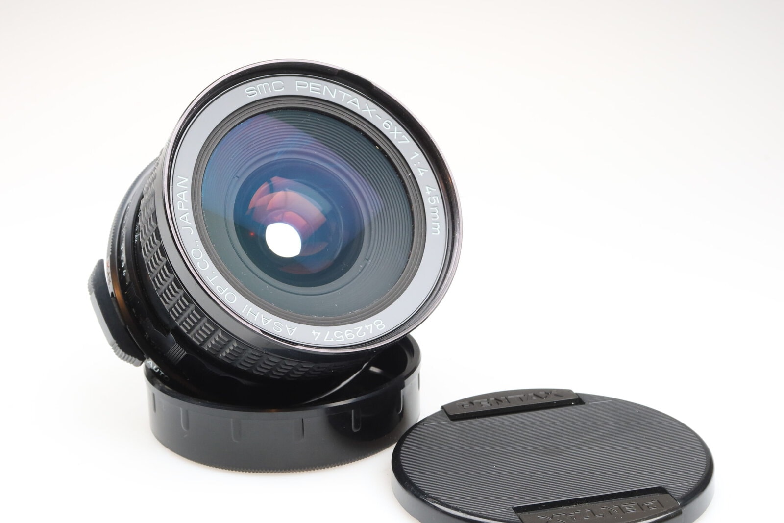 IMG_9030 Asahi Optik SMC Pentax 67 45mm f4 Objektiv Lens
