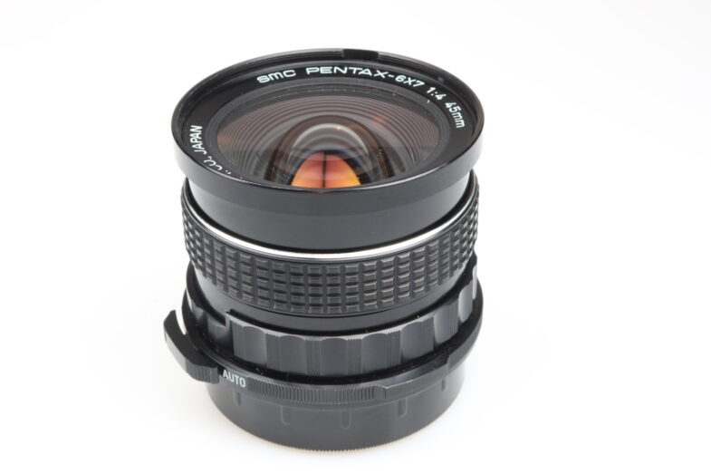 Asahi Optik SMC Pentax 67 45mm f4 Objektiv Lens 99372 near mint wie neu – Bild 2