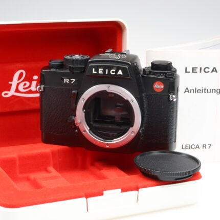 Leica R7 "Leica äPartner Aktion Deutschland 1996" Kamera Body black Leitz