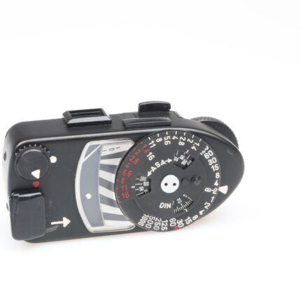 Leica Meter MR black chrome Belichtungsmesser Exposure Meter Leitz