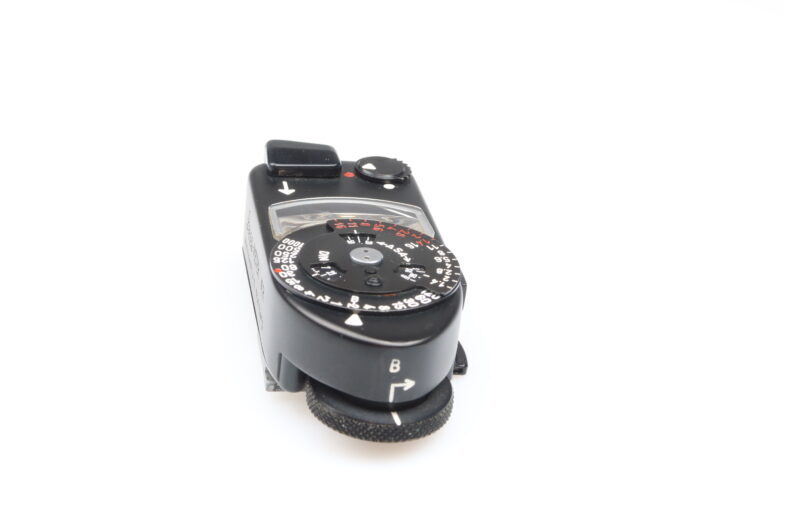 Leica Meter MR black chrome Belichtungsmesser Exposure Meter Leitz 99360 - Image 6