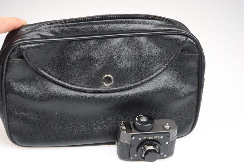 Krasnogorsk F-21 NYLON STASI Kamera mit Herrenhandtasche RARE 99307 - Image 8