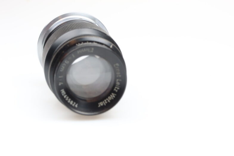 Leica Elmar 9cm 90mm f4 black chrome lens M39 mount Leitz 99261 - Image 4