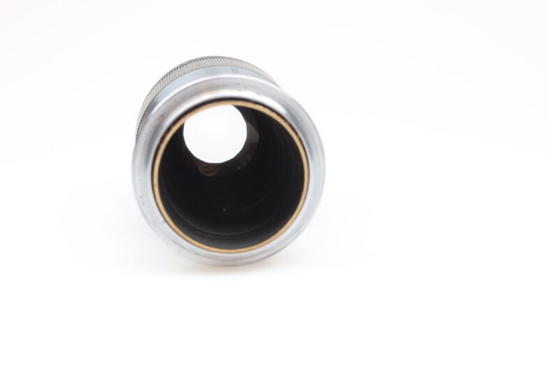 Leica Elmar 9cm 90mm f4 black chrome lens M39 mount Leitz 99261 - Image 5
