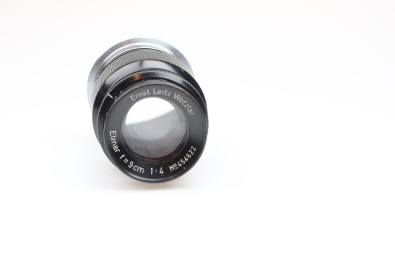 Leica Elmar 9cm 90mm f4 black chrome lens M39 mount Leitz 99263 - Image 4